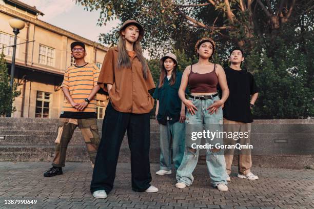 millennial & gen z street dance - taiwanese stock pictures, royalty-free photos & images