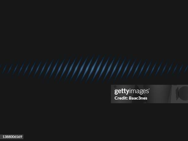 radio waves - abstract digital art - audio graph stock pictures, royalty-free photos & images