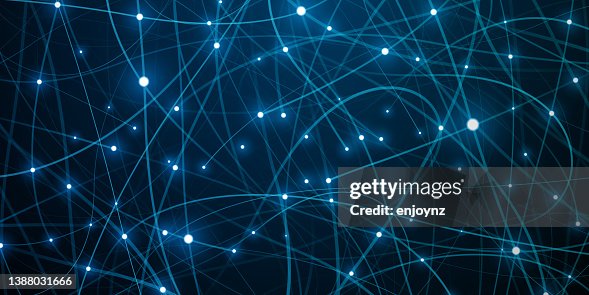 Data Network Blue Background Abstract Blue Data Network Background High-Res Vector Graphic - Getty ...