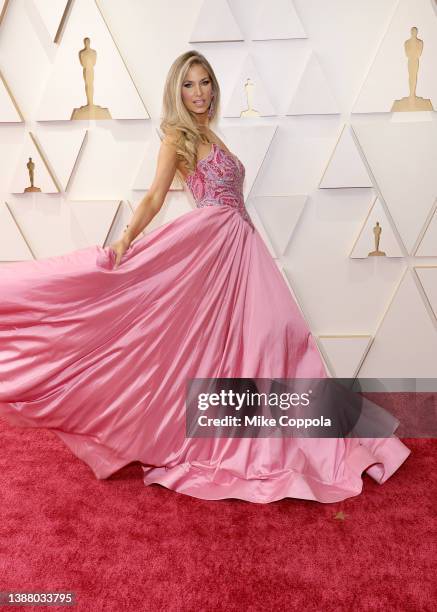 Nikki Novak attends the 94th Annual Academy Awards at Hollywood and Highland on March 27, 2022 in Hollywood, California.