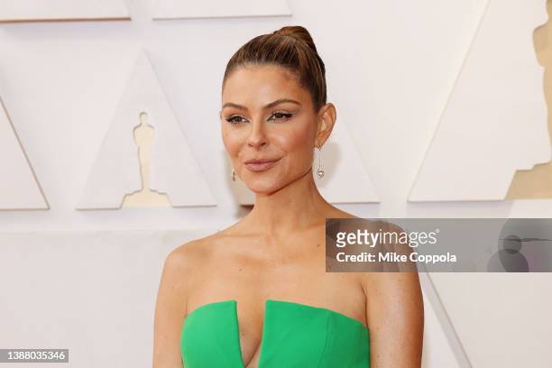 Maria Menounos attends the 94th Annual Academy Awards at Hollywood and Highland on March 27, 2022 in Hollywood, California.