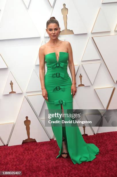 Maria Menounos attends the 94th Annual Academy Awards at Hollywood and Highland on March 27, 2022 in Hollywood, California.