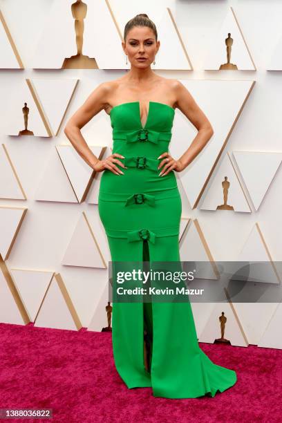 Maria Menounos attends the 94th Annual Academy Awards at Hollywood and Highland on March 27, 2022 in Hollywood, California.