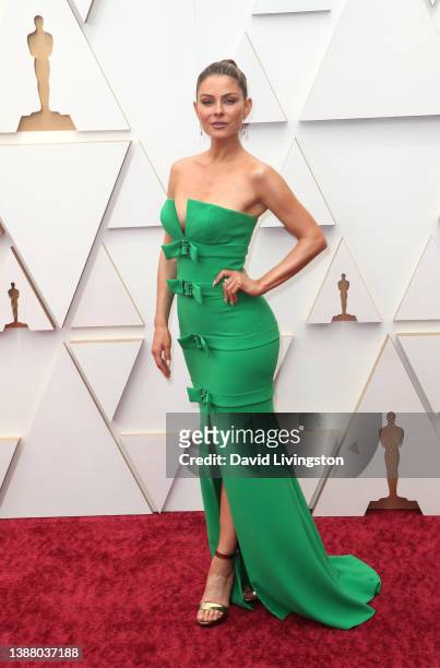 Maria Menounos attends the 94th Annual Academy Awards at Hollywood and Highland on March 27, 2022 in Hollywood, California.