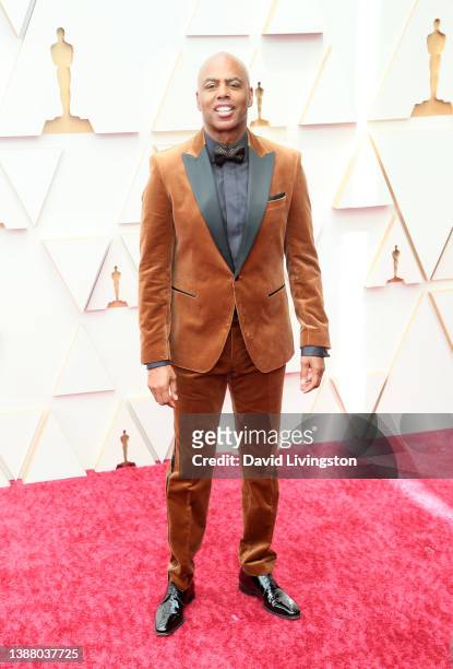 Kevin Frazier attends the 94th Annual Academy Awards at Hollywood and Highland on March 27, 2022 in Hollywood, California.