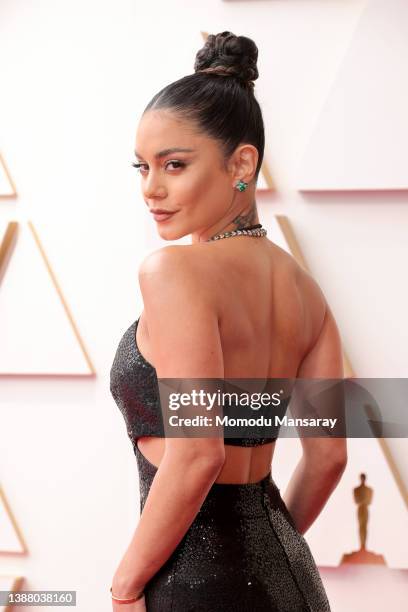 Vanessa Hudgens attends the 94th Annual Academy Awards at Hollywood and Highland on March 27, 2022 in Hollywood, California.
