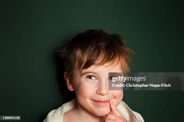 portrait of boy - rosy cheeks stock pictures, royalty-free photos & images