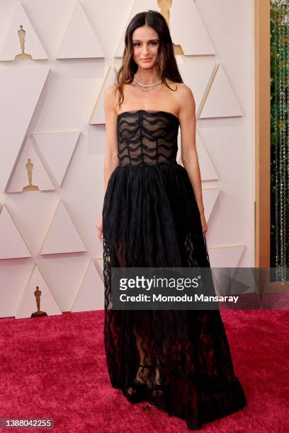 Melanie Papalia attends the 94th Annual Academy Awards at Hollywood and Highland on March 27, 2022 in Hollywood, California.