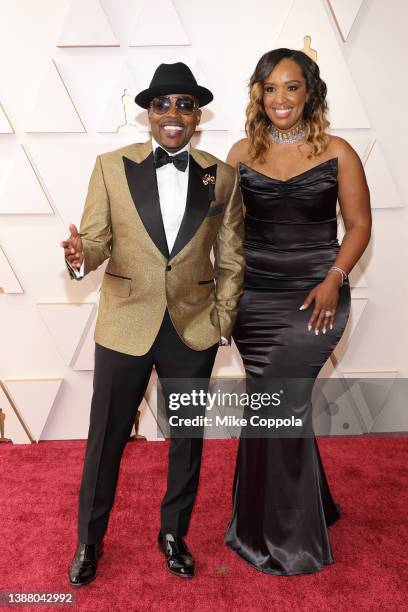 Will Packer and Shayla Cowan attend the 94th Annual Academy Awards at Hollywood and Highland on March 27, 2022 in Hollywood, California.