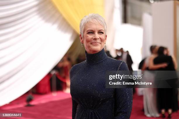 Jamie Lee Curtis attends the 94th Annual Academy Awards at Hollywood and Highland on March 27, 2022 in Hollywood, California.