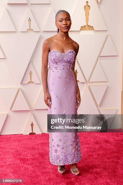 Demi Singleton attends the 94th Annual Academy Awards at Hollywood and Highland on March 27, 2022 in Hollywood, California.