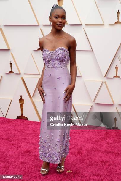 Demi Singleton attends the 94th Annual Academy Awards at Hollywood and Highland on March 27, 2022 in Hollywood, California.