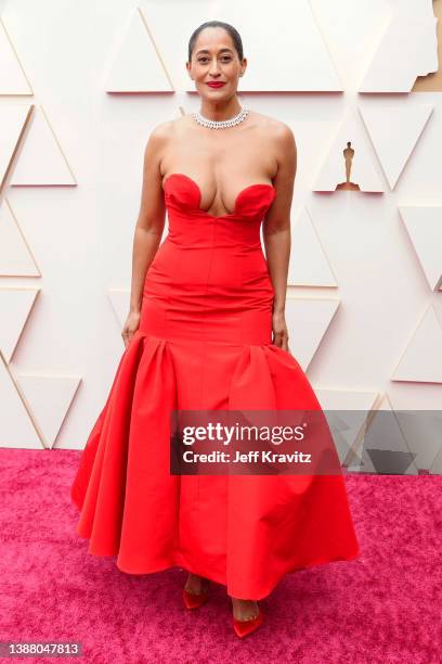 Tracee Ellis Ross attends the 94th Annual Academy Awards at Hollywood and Highland on March 27, 2022 in Hollywood, California.