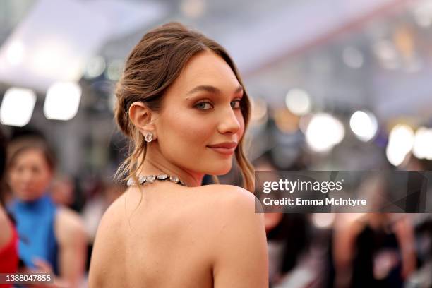 Maddie Ziegler attends the 94th Annual Academy Awards at Hollywood and Highland on March 27, 2022 in Hollywood, California.