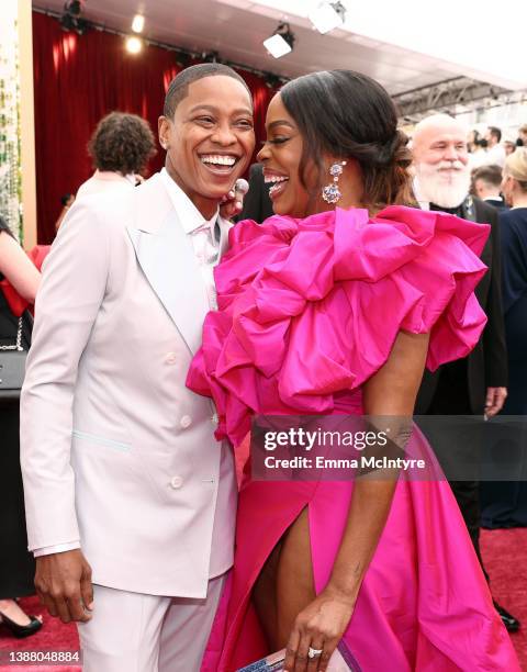 Jessica Betts and Niecy Nash attend the 94th Annual Academy Awards at Hollywood and Highland on March 27, 2022 in Hollywood, California.