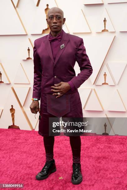 Wesley Snipes attends the 94th Annual Academy Awards at Hollywood and Highland on March 27, 2022 in Hollywood, California.