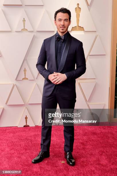 Kevin Jonas attends the 94th Annual Academy Awards at Hollywood and Highland on March 27, 2022 in Hollywood, California.