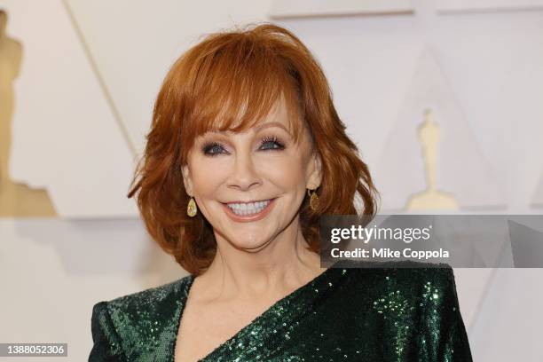 Reba McEntire attends the 94th Annual Academy Awards at Hollywood and Highland on March 27, 2022 in Hollywood, California.