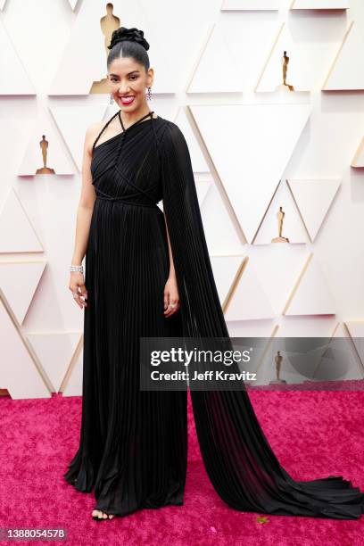 Stephanie Beatriz attends the 94th Annual Academy Awards at Hollywood and Highland on March 27, 2022 in Hollywood, California.