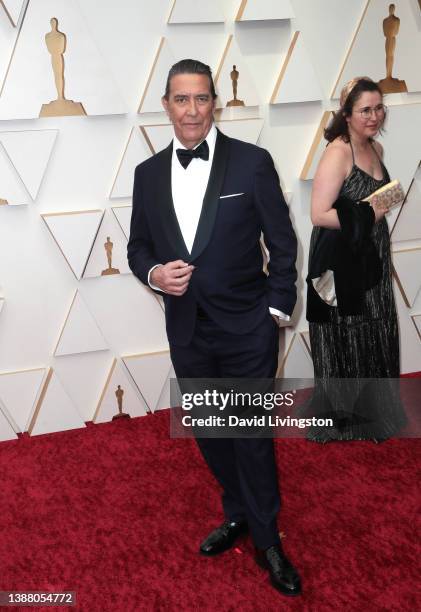 Ciarán Hinds attends the 94th Annual Academy Awards at Hollywood and Highland on March 27, 2022 in Hollywood, California.