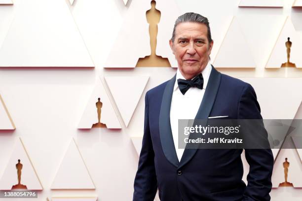 Ciarán Hinds attends the 94th Annual Academy Awards at Hollywood and Highland on March 27, 2022 in Hollywood, California.