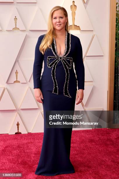 Amy Schumer attends the 94th Annual Academy Awards at Hollywood and Highland on March 27, 2022 in Hollywood, California.
