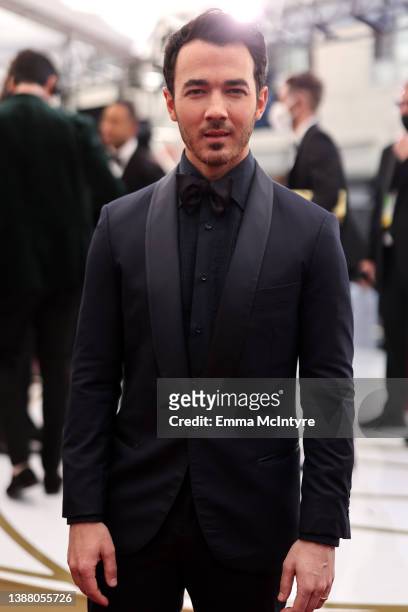 Kevin Jonas attends the 94th Annual Academy Awards at Hollywood and Highland on March 27, 2022 in Hollywood, California.