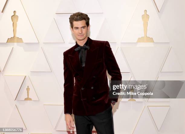 Andrew Garfield attends the 94th Annual Academy Awards at Hollywood and Highland on March 27, 2022 in Hollywood, California.