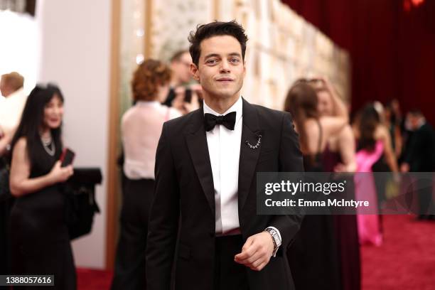 Rami Malek attends the 94th Annual Academy Awards at Hollywood and Highland on March 27, 2022 in Hollywood, California.