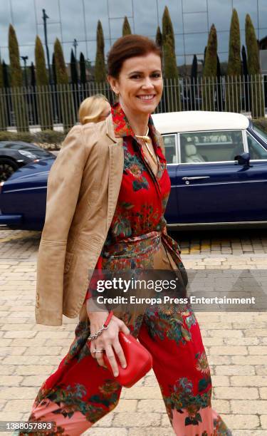 Nuria March arrives at the celebration of the Spring Festival, March 27 in Madrid, Spain.