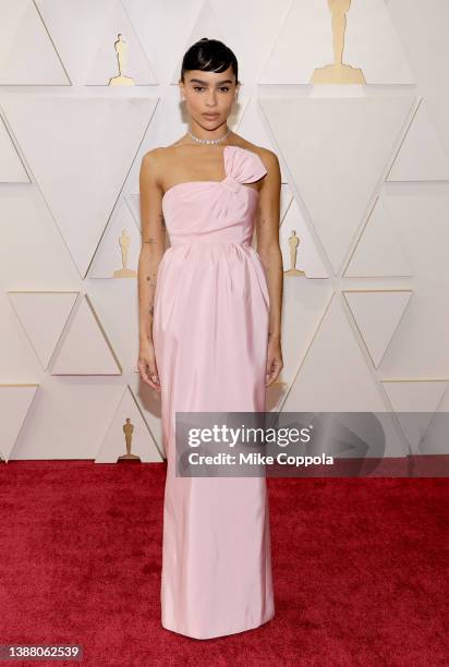 Zoë Kravitz attends the 94th Annual Academy Awards at Hollywood and Highland on March 27, 2022 in Hollywood, California.