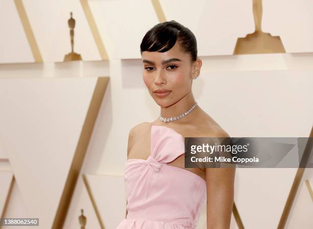 Zoë Kravitz attends the 94th Annual Academy Awards at Hollywood and Highland on March 27, 2022 in Hollywood, California.