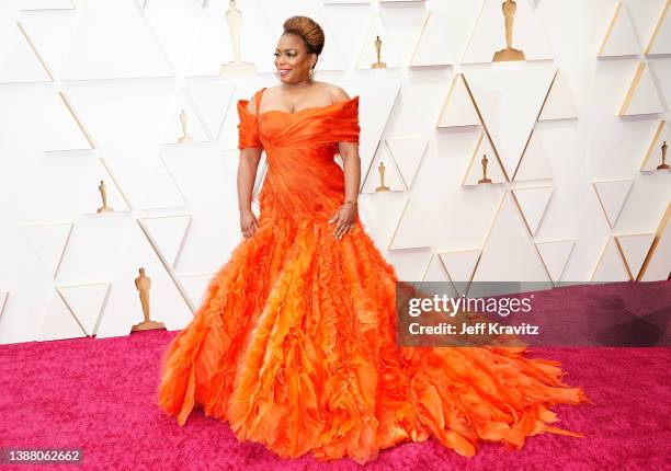 Aunjanue Ellis attends the 94th Annual Academy Awards at Hollywood and Highland on March 27, 2022 in Hollywood, California.