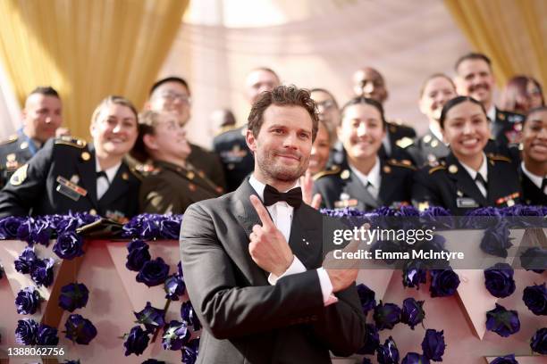 Jamie Dornan attends the 94th Annual Academy Awards at Hollywood and Highland on March 27, 2022 in Hollywood, California.