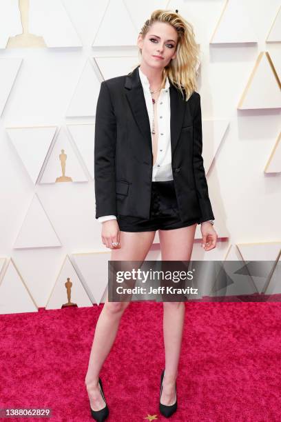 Kristen Stewart attends the 94th Annual Academy Awards at Hollywood and Highland on March 27, 2022 in Hollywood, California.