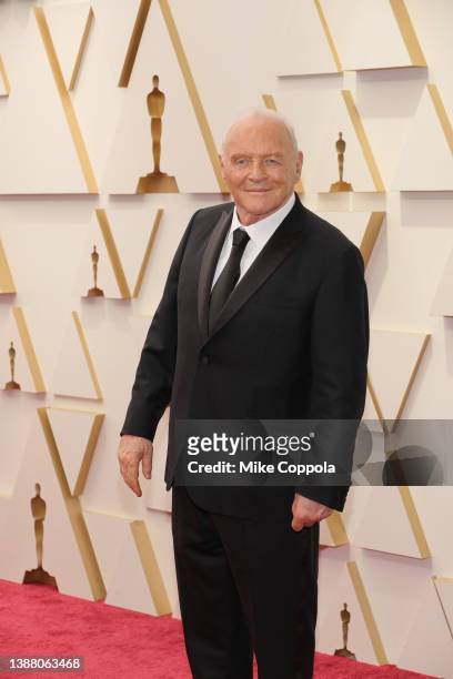 Anthony Hopkins attends the 94th Annual Academy Awards at Hollywood and Highland on March 27, 2022 in Hollywood, California.