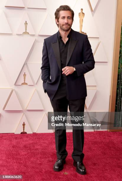 Jake Gyllenhaal attends the 94th Annual Academy Awards at Hollywood and Highland on March 27, 2022 in Hollywood, California.