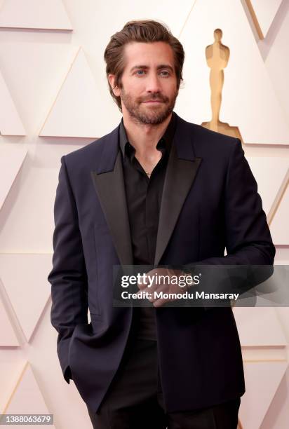 Jake Gyllenhaal attends the 94th Annual Academy Awards at Hollywood and Highland on March 27, 2022 in Hollywood, California.