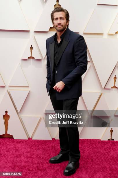 Jake Gyllenhaal attends the 94th Annual Academy Awards at Hollywood and Highland on March 27, 2022 in Hollywood, California.