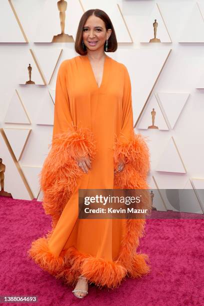 Maya Rudolph attends the 94th Annual Academy Awards at Hollywood and Highland on March 27, 2022 in Hollywood, California.