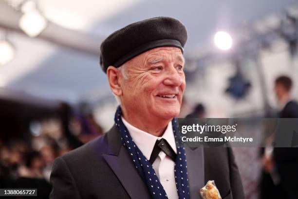 Bill Murray attends the 94th Annual Academy Awards at Hollywood and Highland on March 27, 2022 in Hollywood, California.