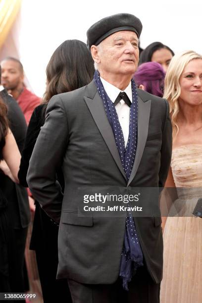 Bill Murray attends the 94th Annual Academy Awards at Hollywood and Highland on March 27, 2022 in Hollywood, California.