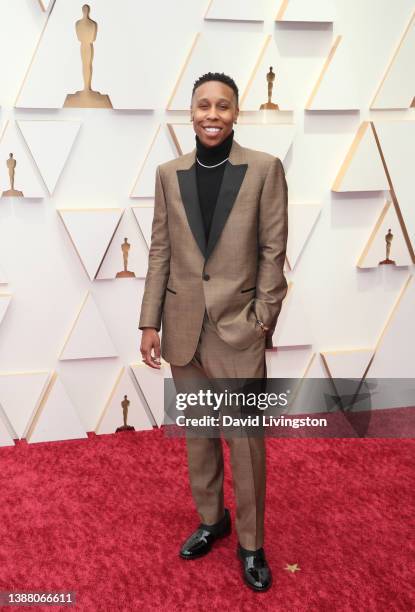 Lena Waithe attends the 94th Annual Academy Awards at Hollywood and Highland on March 27, 2022 in Hollywood, California.