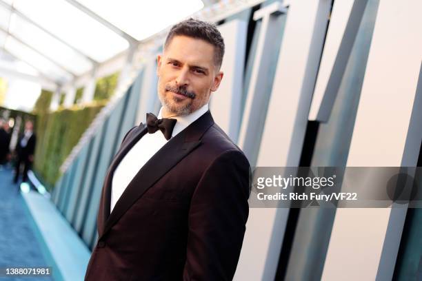 Joe Manganiello attends the 2022 Vanity Fair Oscar Party hosted by Radhika Jones at Wallis Annenberg Center for the Performing Arts on March 27, 2022...