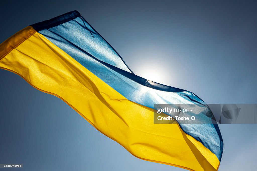 National flag of Ukraine