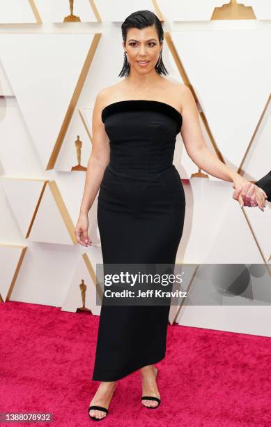 Kourtney Kardashian attends the 94th Annual Academy Awards at Hollywood and Highland on March 27, 2022 in Hollywood, California.