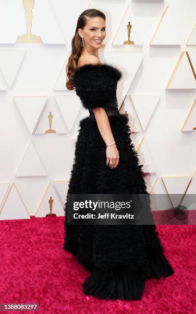 Nina Senicar attends the 94th Annual Academy Awards at Hollywood and Highland on March 27, 2022 in Hollywood, California.
