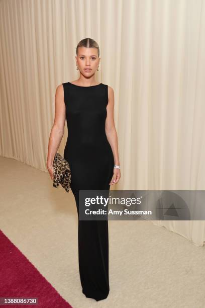 Sofia Richie attends the Elton John AIDS Foundation's 30th Annual Academy Awards Viewing Party on March 27, 2022 in West Hollywood, California.