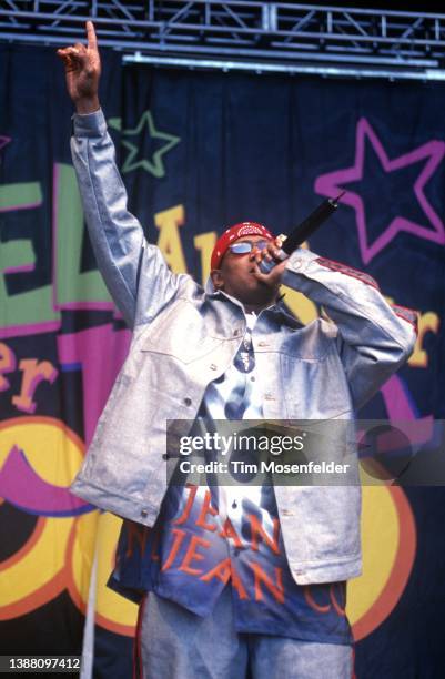 Master P performs during KMEL All-Star Jam at Shoreline Amphitheatre on August 12, 2000 in Mountain View, California.