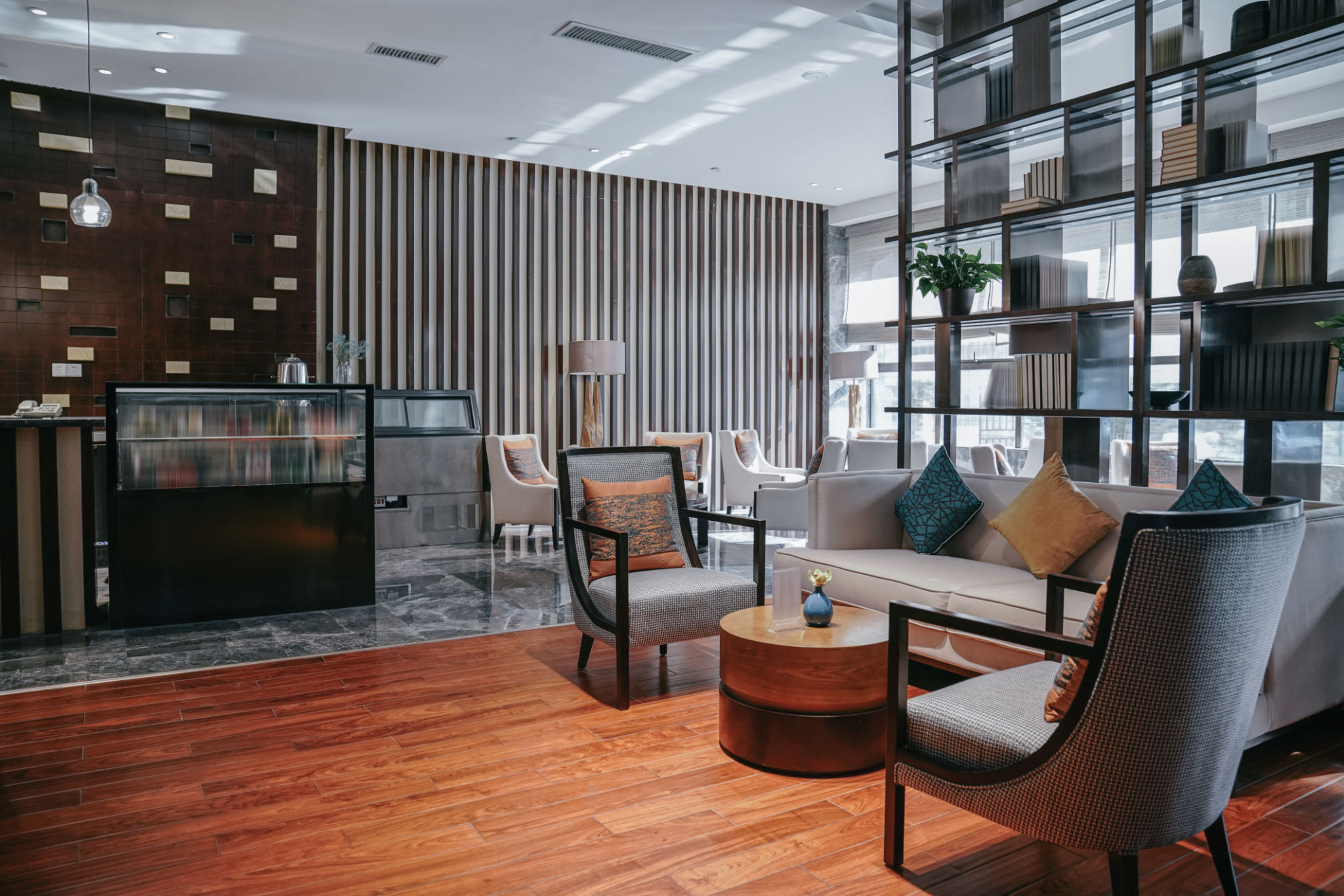 modern tea lounge